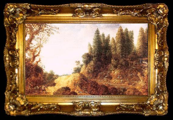 framed  Momper, Franqois de Landscape., ta009-2